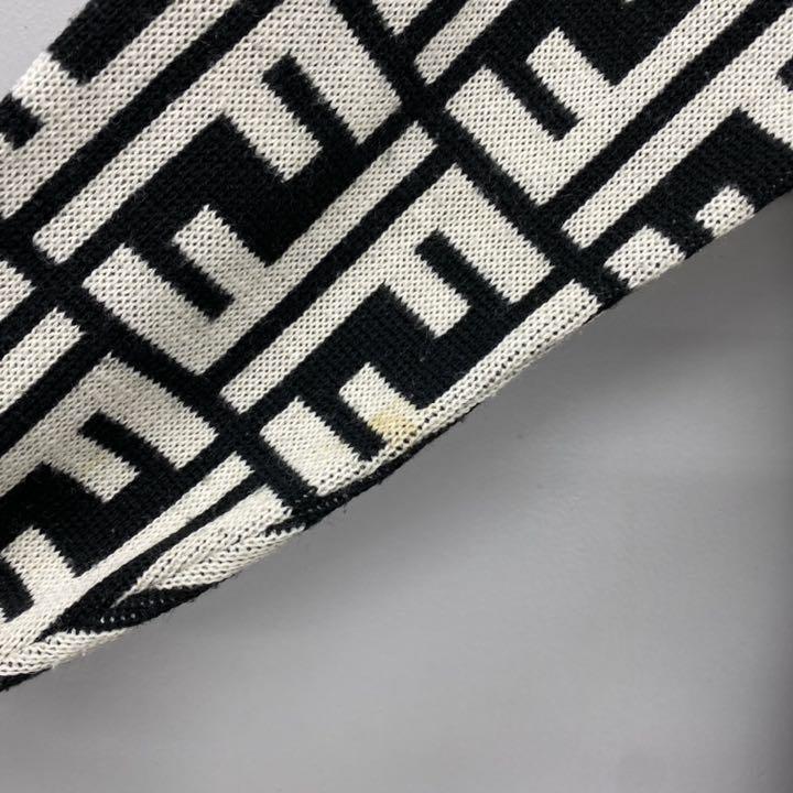 ロングニッ₪ レア 柄 ニット ロング ワンピース. rWJg0-m84455426394 FENDI フェンディ ズッカ でのご
