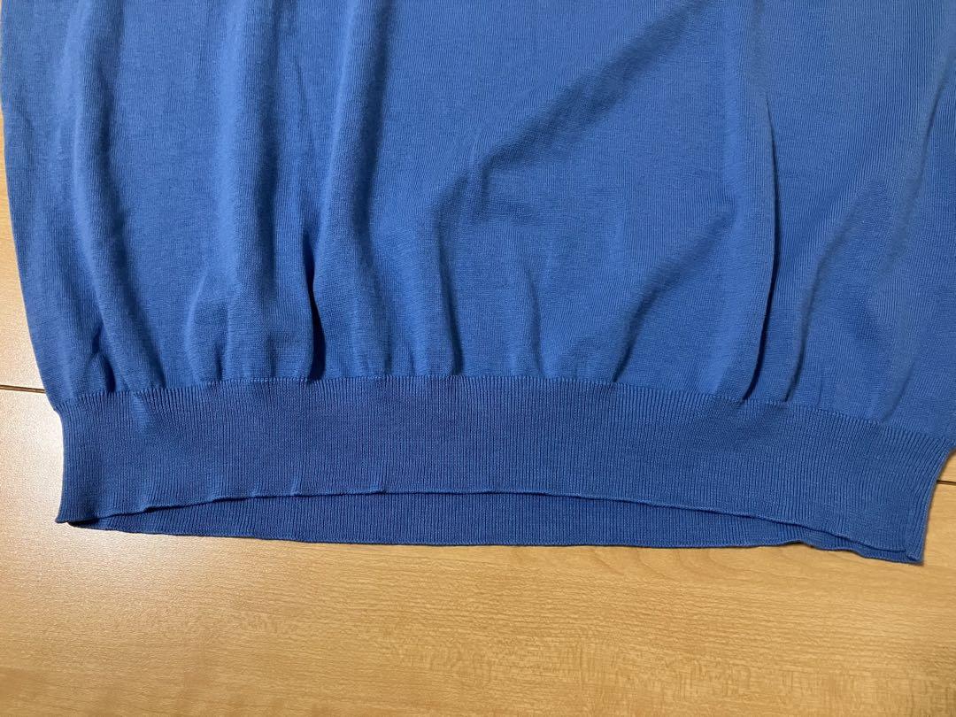 美品 MAGAZZINO RICAMBI マガジーノリカンビ 台襟ポロシャツ