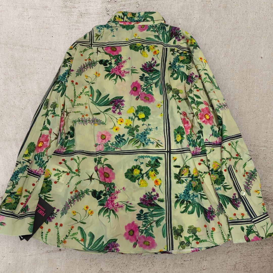 専用　YUKI TORII l ユキトリイ 花柄 長袖ブラウス シャツ タグ付