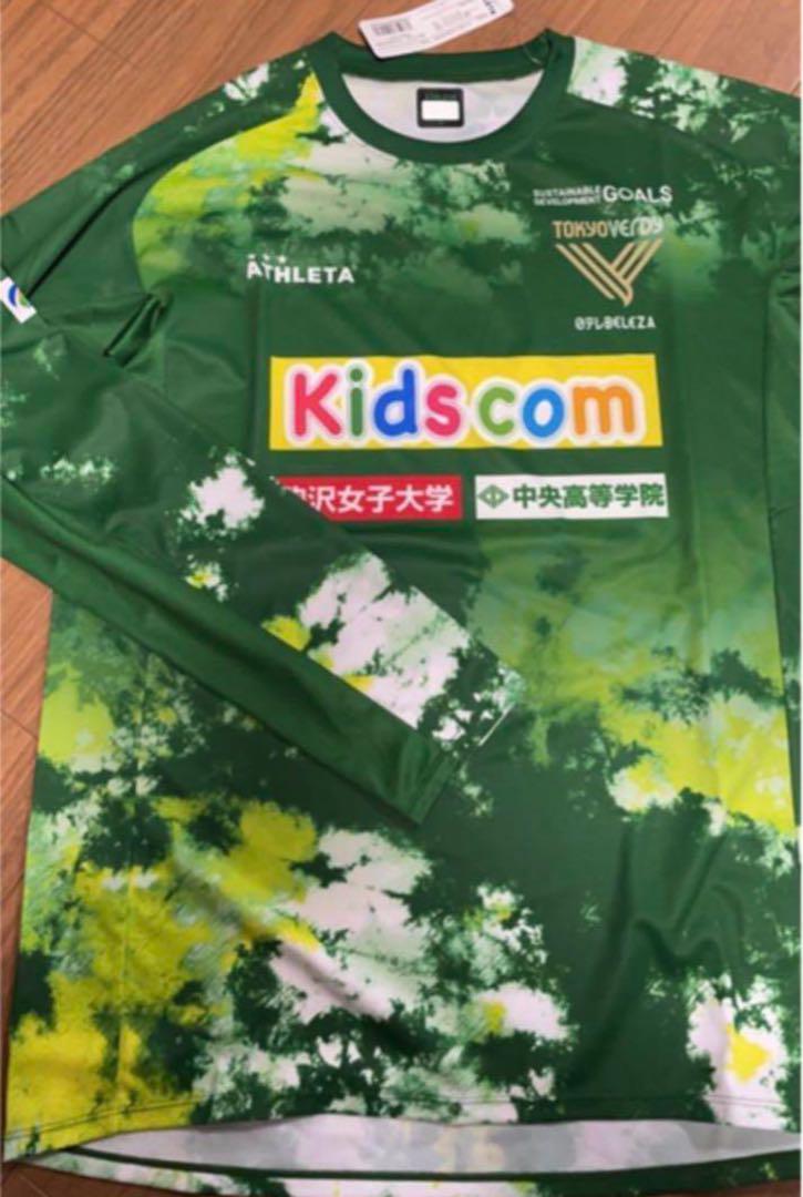 新しいエルメス 正規品 日テレ東京ヴェルディ、ベレーザ 長袖プラクティスシャツ ウェア