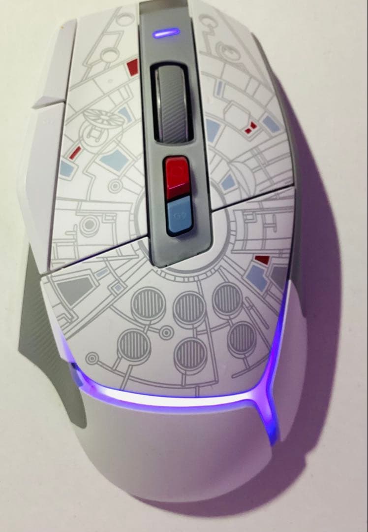 Logitech G502 X PLUS Millenium Falcon目立った傷や汚れなし WWW_OPDRERGINERDOGAN_COM