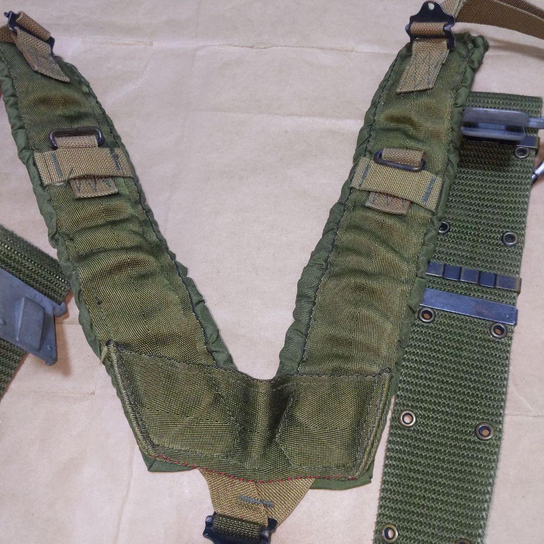 アメリカ軍 ALICE装備 ベルトLC−2/サスペンダーLC−1 実物放出良品 ALICE装備 ベルトLC−2/サスペンダーLC−1 実物放出中古【訳あり