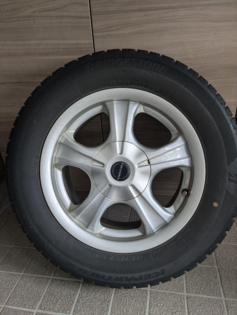 スタッドレス195/65R15　　ホイール付送料込