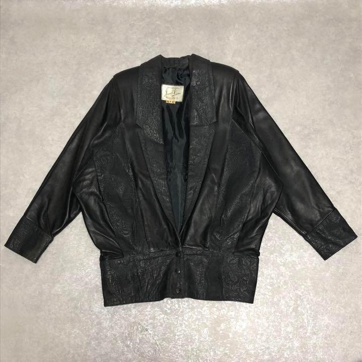80s ビンテージ オールド オーストラリア製 レザー 羽織り ジャケット