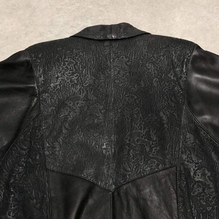 80s ビンテージ オールド オーストラリア製 レザー 羽織り ジャケット