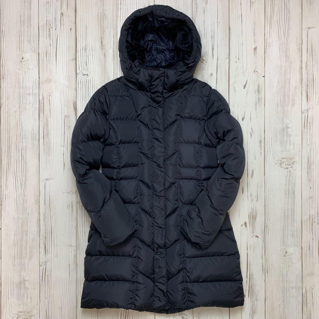 美品 ザノースフェイス ダウンコート レディース L 黒 ロング丈 キルティング 美品 ザノースフェイス ダウンコート レディース L 黒 ロング丈 キルティング