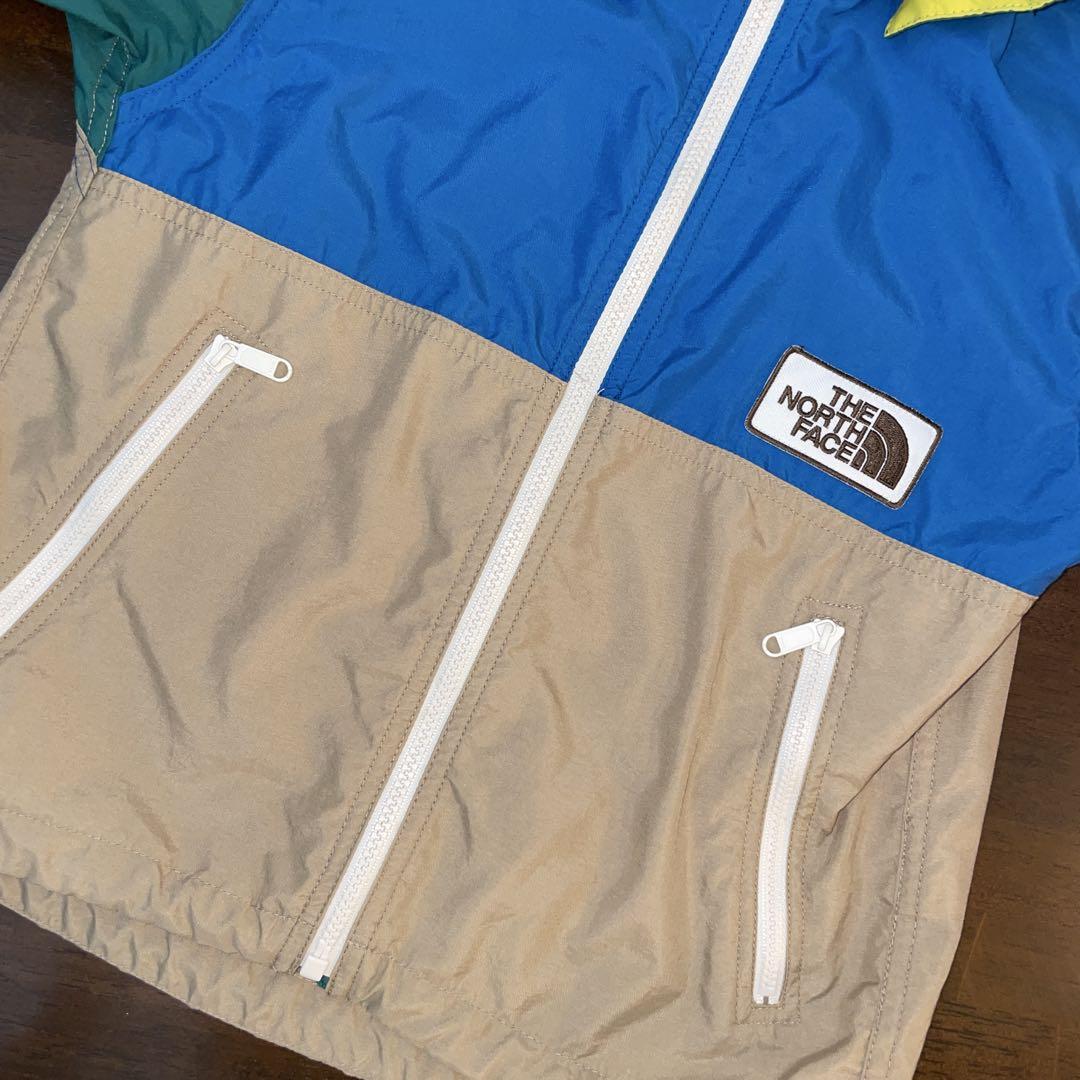美品　ノースフェイス　コンパクトジャケット　パーカー　ウインドブレーカー　110