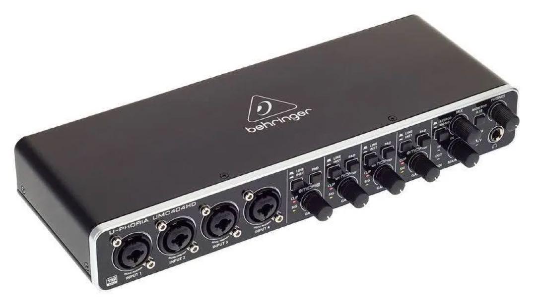【値下】Behringer USBオーディオインターフェース UMC404HD