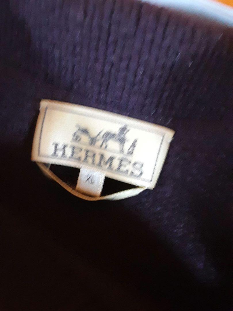 HERMES エルメス ニットセーター ラムスキン&カシミヤ100% HERMES エルメス ニットセーター ラムスキン&カシミヤ100%