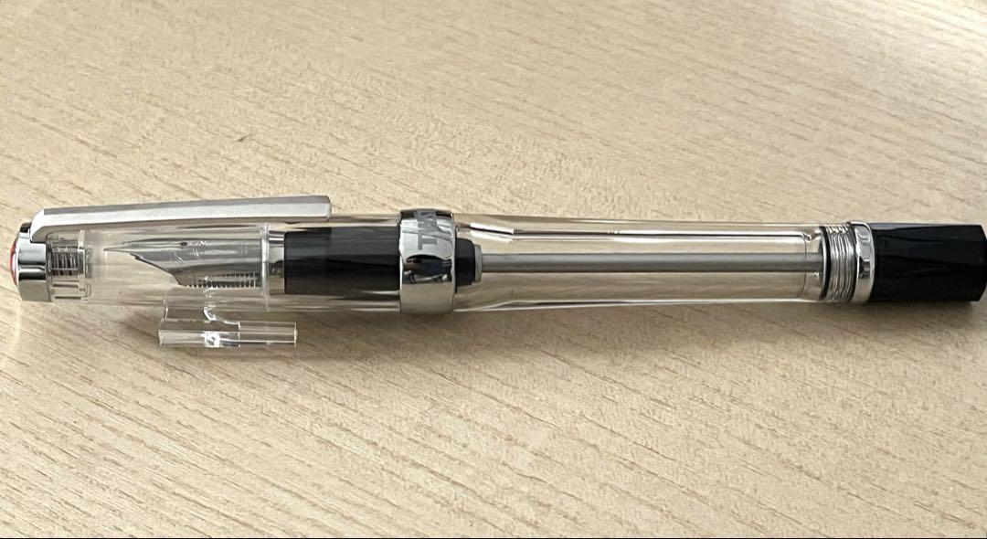 ツイスビー TWSBI 万年筆 VAC 700R クリア 極細字 EF
