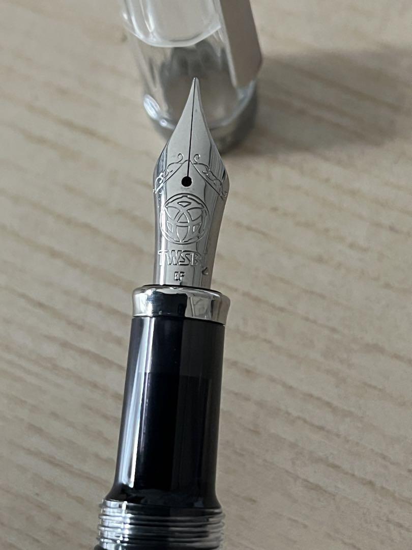 ツイスビー TWSBI 万年筆 VAC 700R クリア 極細字 EF