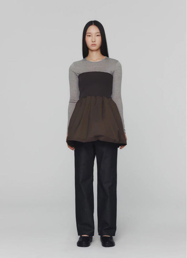 Amomento アモメントNYLON MINI SKIRT & TOP