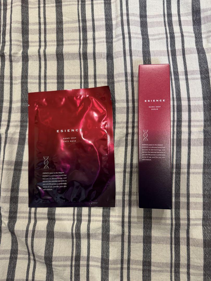 【新品】ESIENCE ナノシープセラム 55g × 2本　ナノシープマスク3枚 Amazon | ESIENCE ナノシープセラム 【 韓国美容クリニック理事