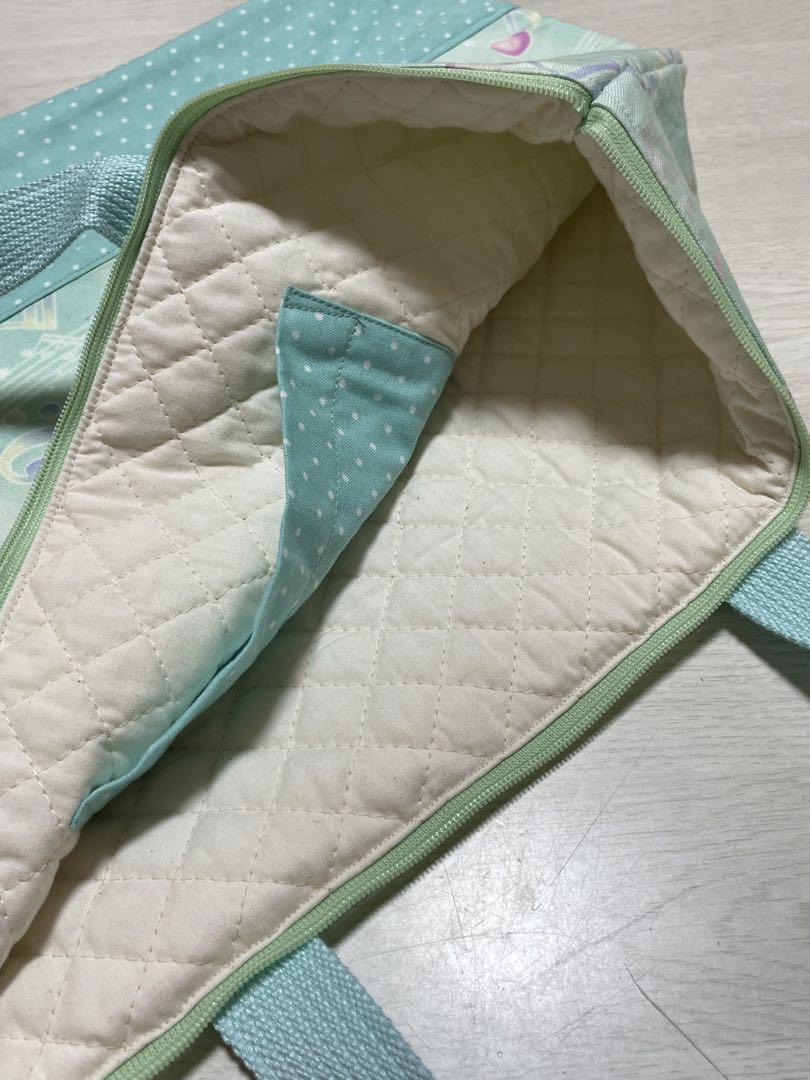 マルちゃん　ハンドメイド　オーダー　レッスンバック　シューズ袋