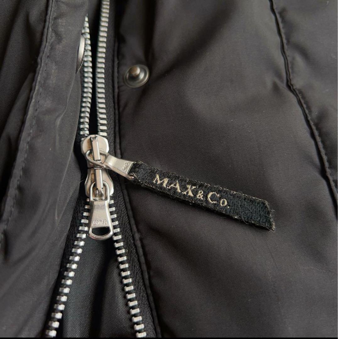 美品✨マックスマーラ MAX&Co 2wayロングダウンコート リアルファー44