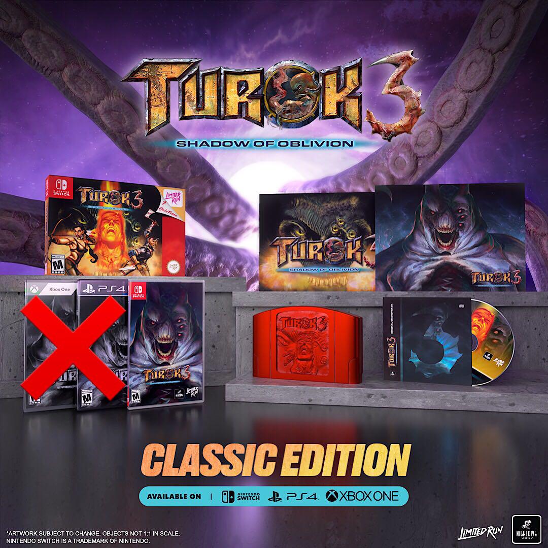 専門店では Turok スイッチ switch クラシックエディション テュロック3 3 Nintendo Switch