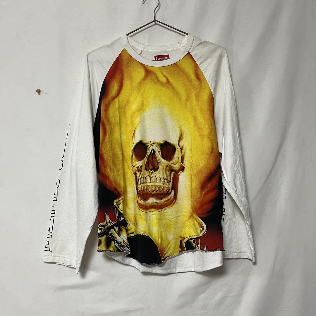 supreme MARVEL コラボ SKULL 19ss ラグラン FIRE - メルカリ supreme MARVEL コラボ SKULL 19ss ラグラン FIRE - メルカリ