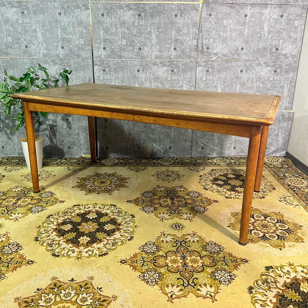 ꧁飛騨産業 HIDA꧂オールドキツツキ ダイニングテーブル 食卓机 作業台