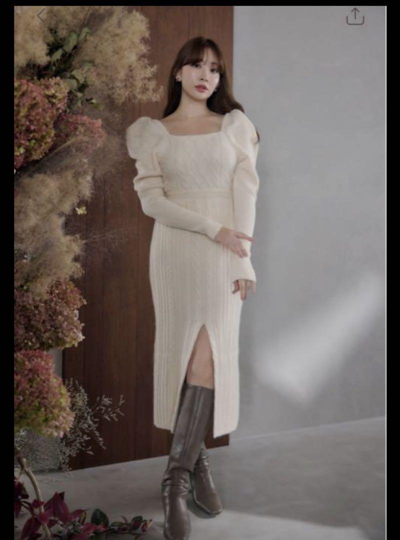 Bambina Cable Knit Dress ハーリップトゥ　正規品タグあり