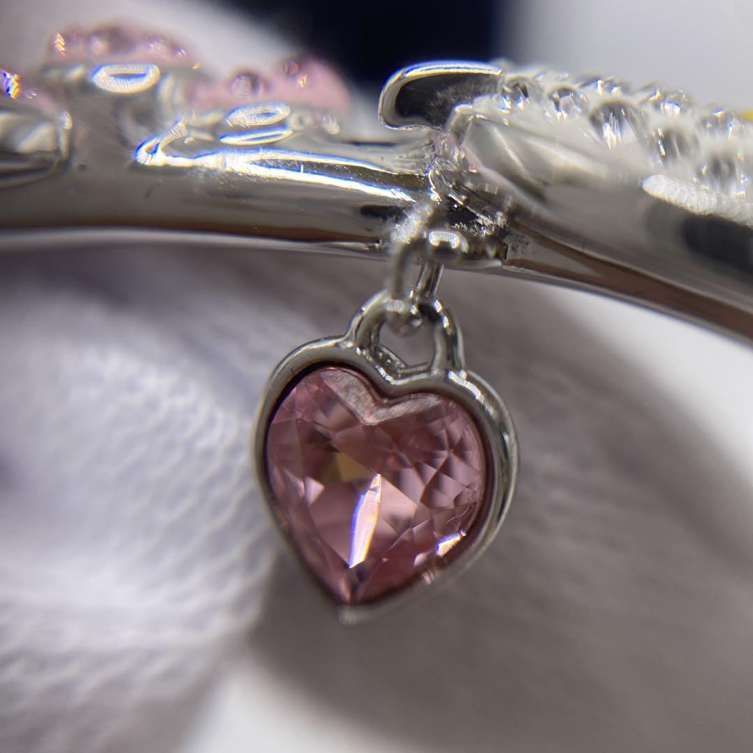○134 SWAROVSKI スワロフスキー ハローキティ バングル コラボ