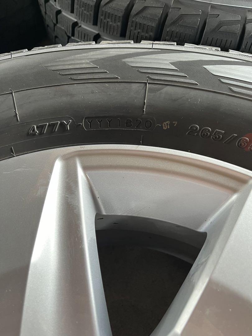 ランクルプラド150後期265/65R17 タイヤ・ホイールセット 4本