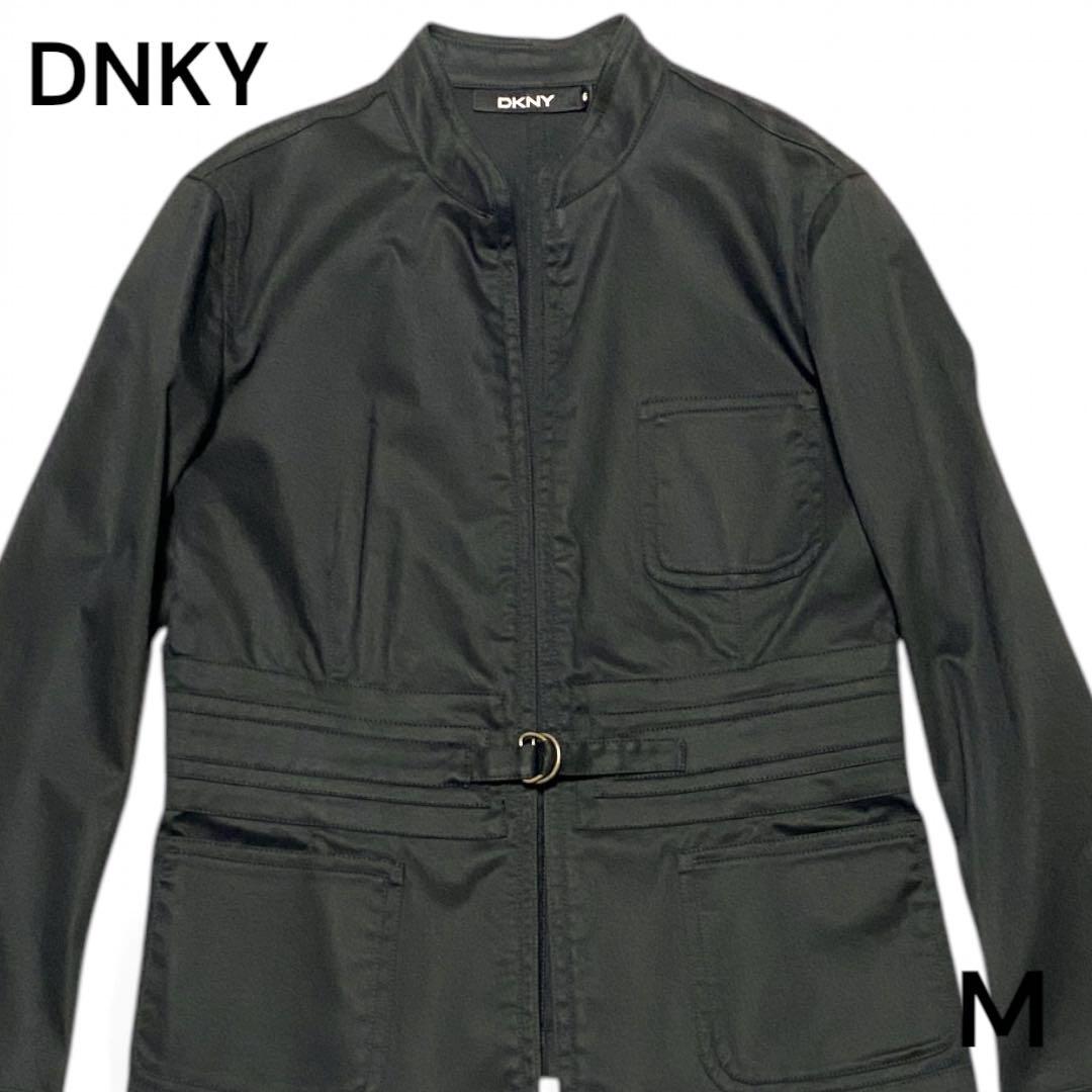 【極美品】DNKY ノーカラーオープンジャケット ブラックM 極美品】DNKY ノーカラーオープンジャケット ブラックM - メルカリ