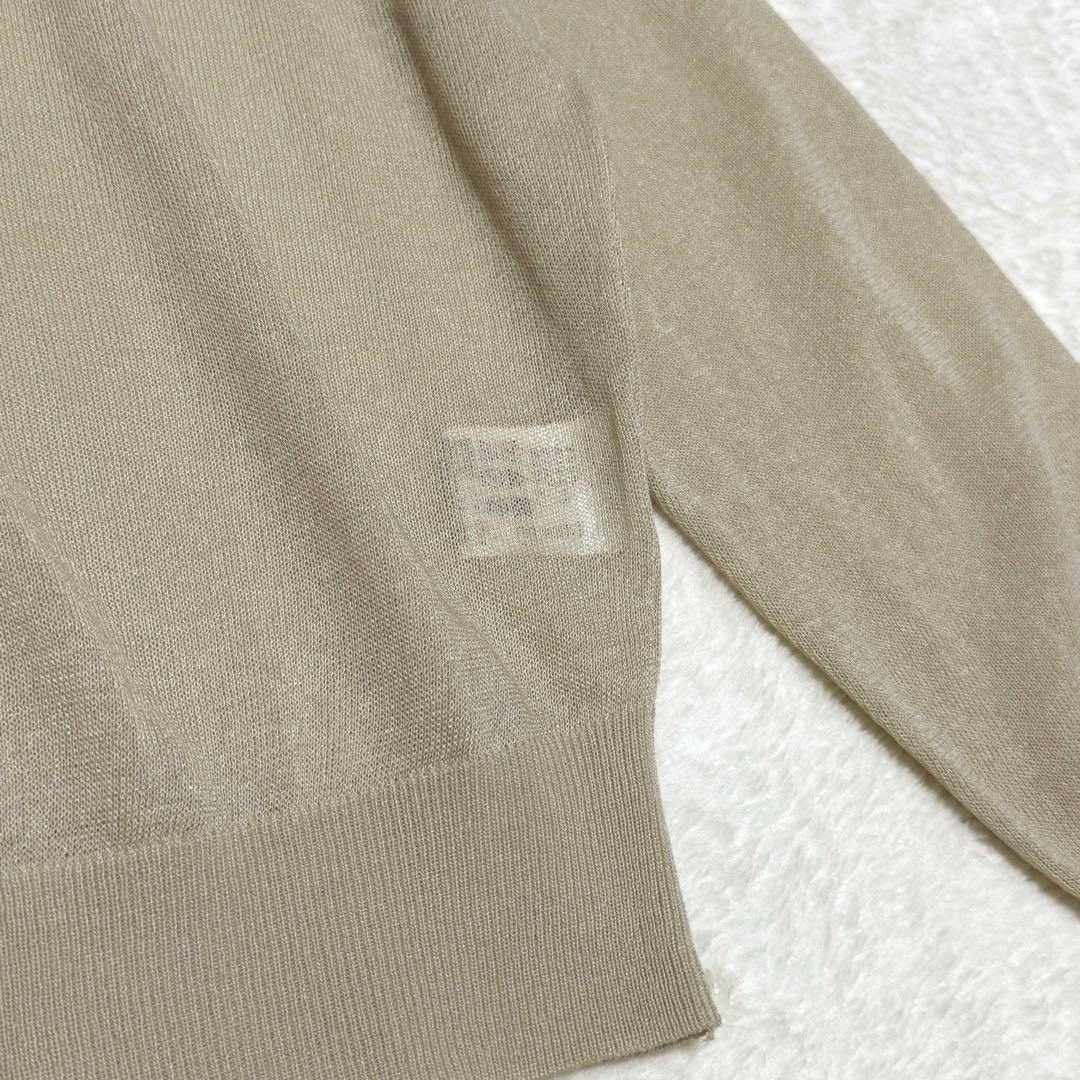 美品✨ アプワイザーリッシェ カーディガン 20SS シアー 洗濯可 長袖 美品✨ アプワイザーリッシェ カーディガン 20SS シアー 洗濯可 長袖