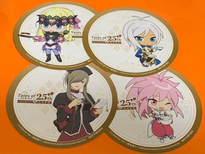 メルカリ テイルズ コースター 4点セット キャラクターグッズ 777 中古や未使用のフリマ