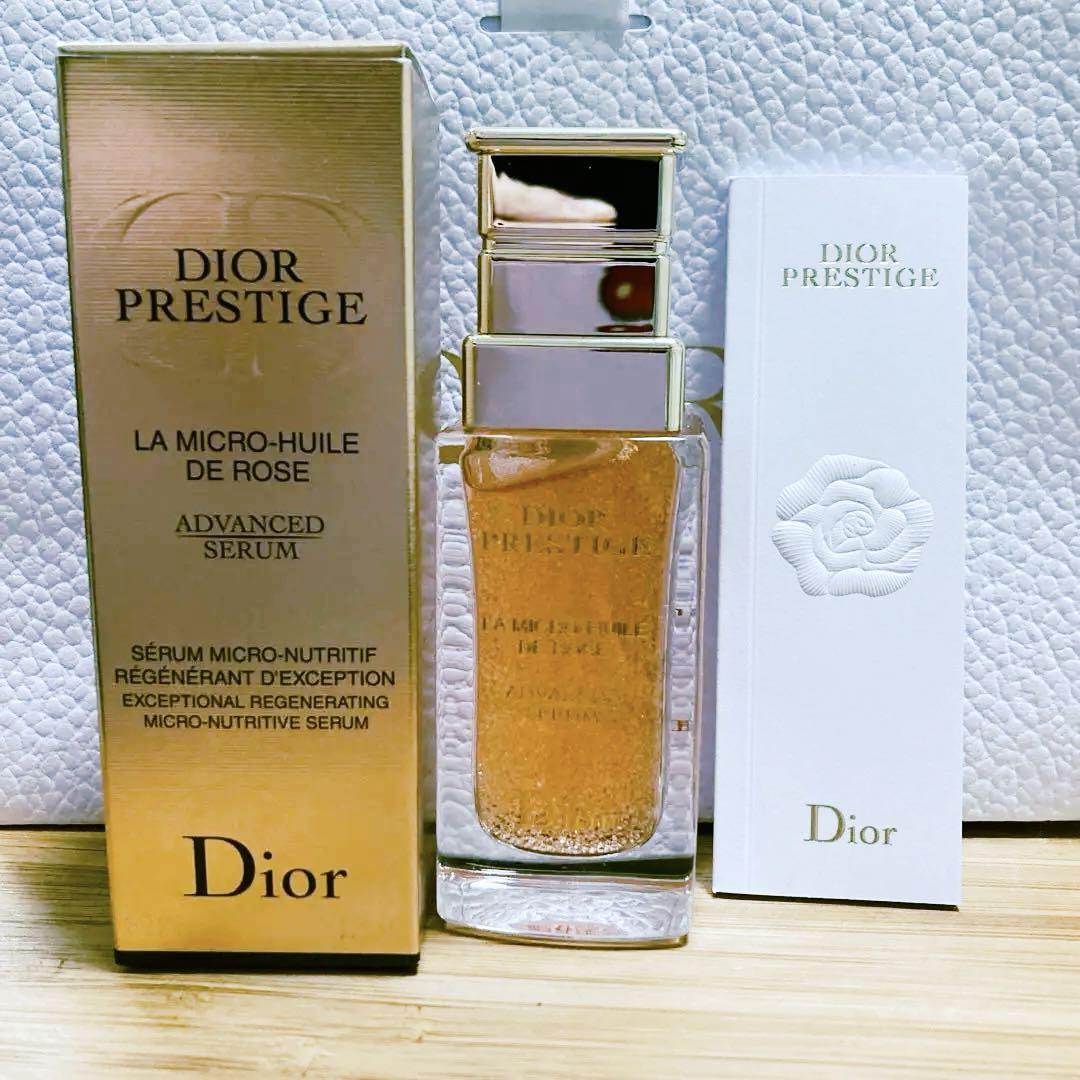 新品★未使用★DIOR 30ml プレステージ　マイクロ　ユイルドローズ　セラム