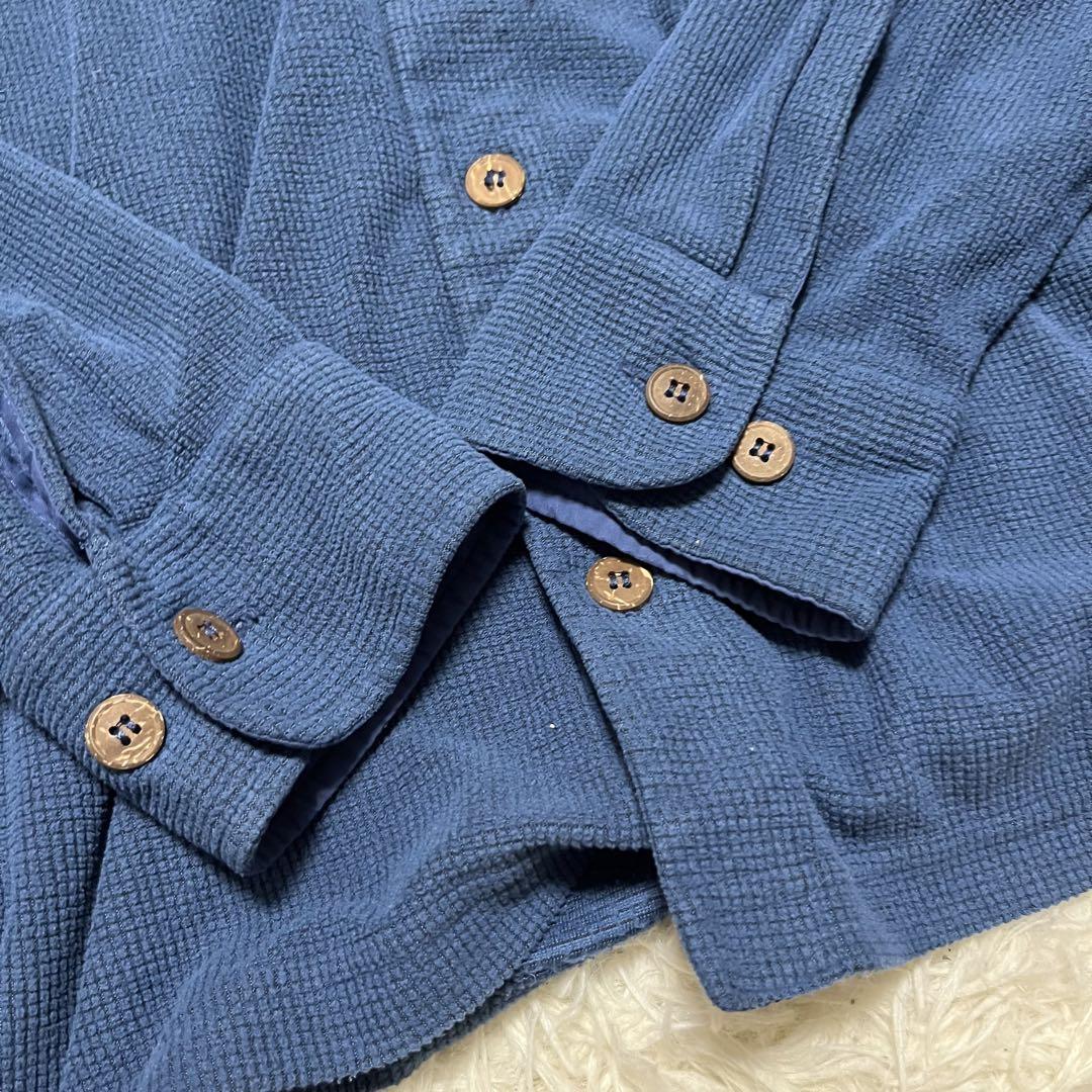 希少 OLD Patagonia フリースシャツ ネイビー XL ヴィンテージ