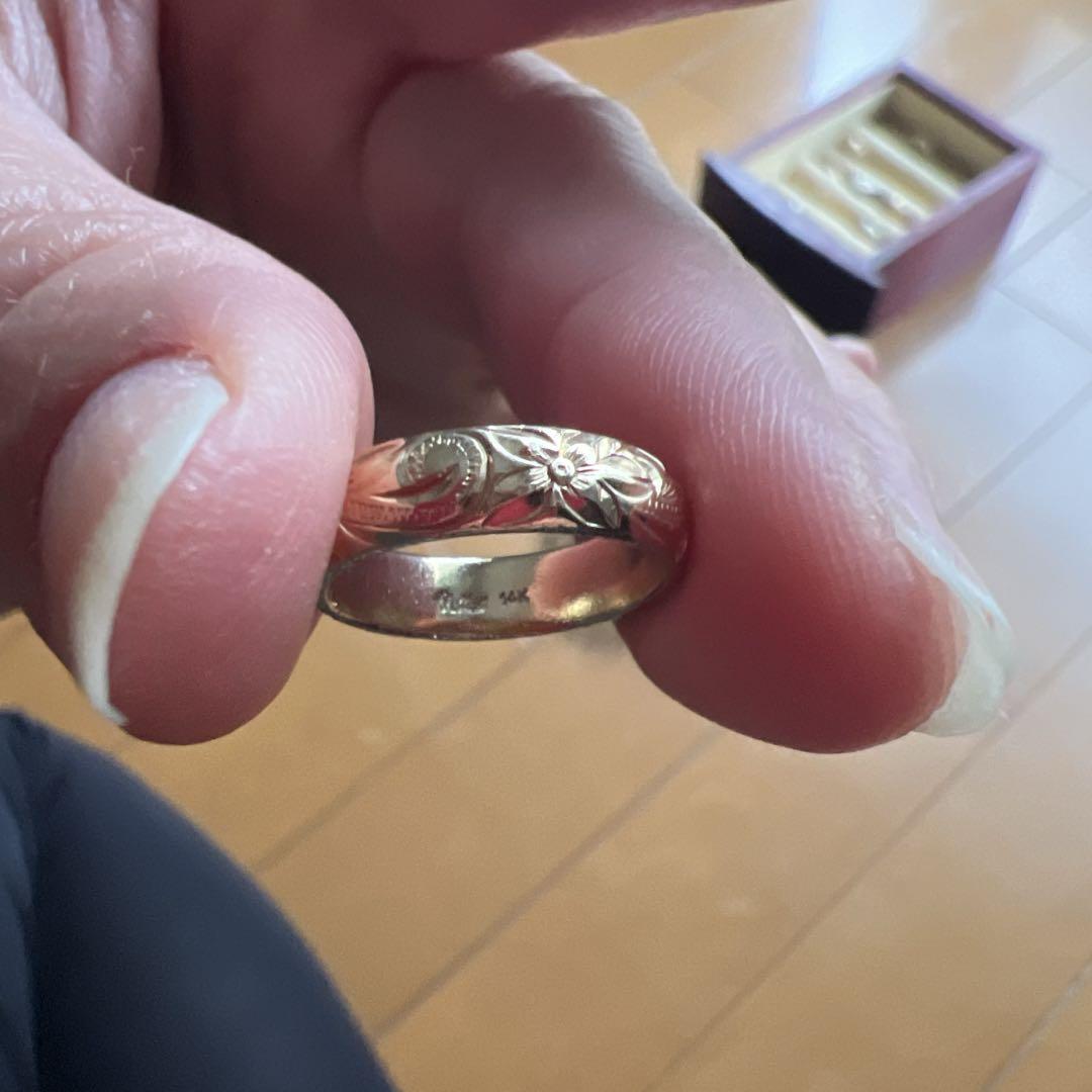 マキシ　ハワイアンジュエリー　４号　14k