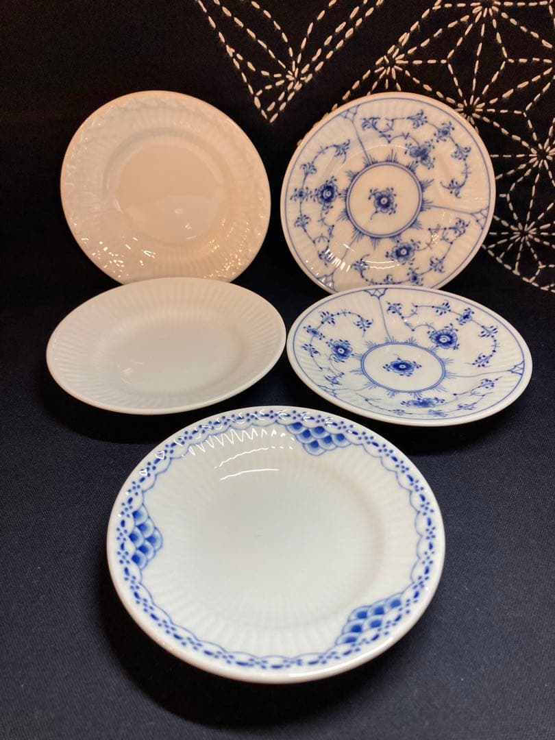 ロイヤルコペンハーゲン ミニプレート 5枚セット 小皿 豆皿 洋食器 ロイヤルコペンハーゲン ミニプレート 5枚セット 小皿 豆皿 洋食器