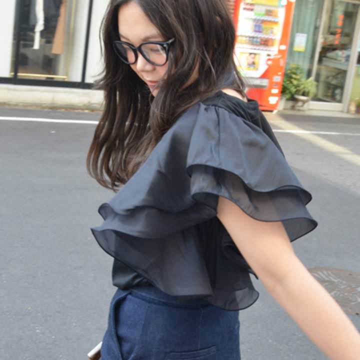 muller of yoshiokubo フレアスリーブブラウス ¥22,680