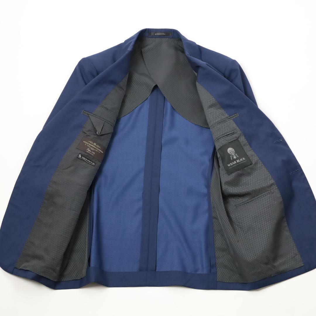 秋田店 516パンツ 117 新品少訳◇五大陸×カノニコS110 メンズ スーツA