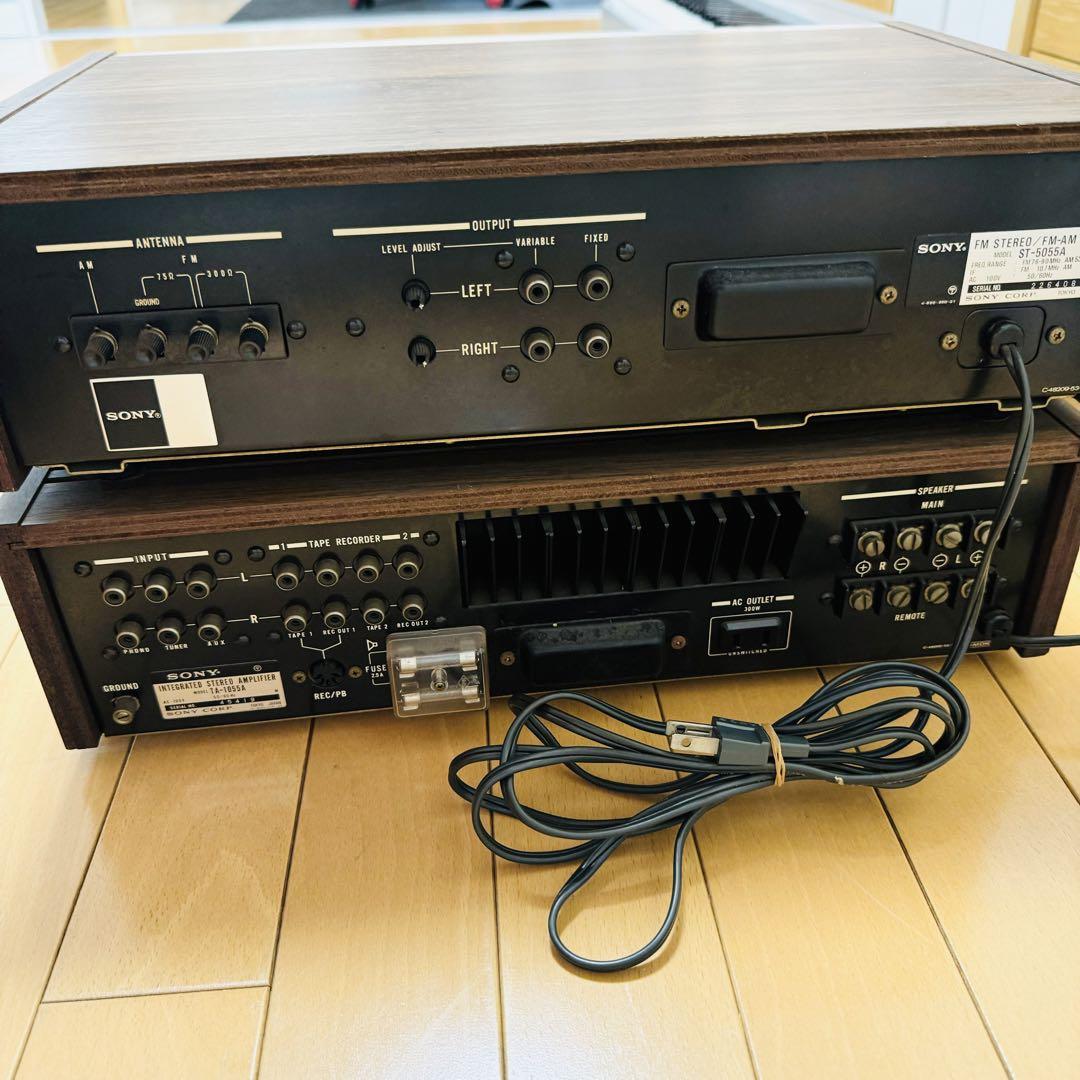 SONY TA-1055A PS-5100 ST-5055A オーディオ3点
