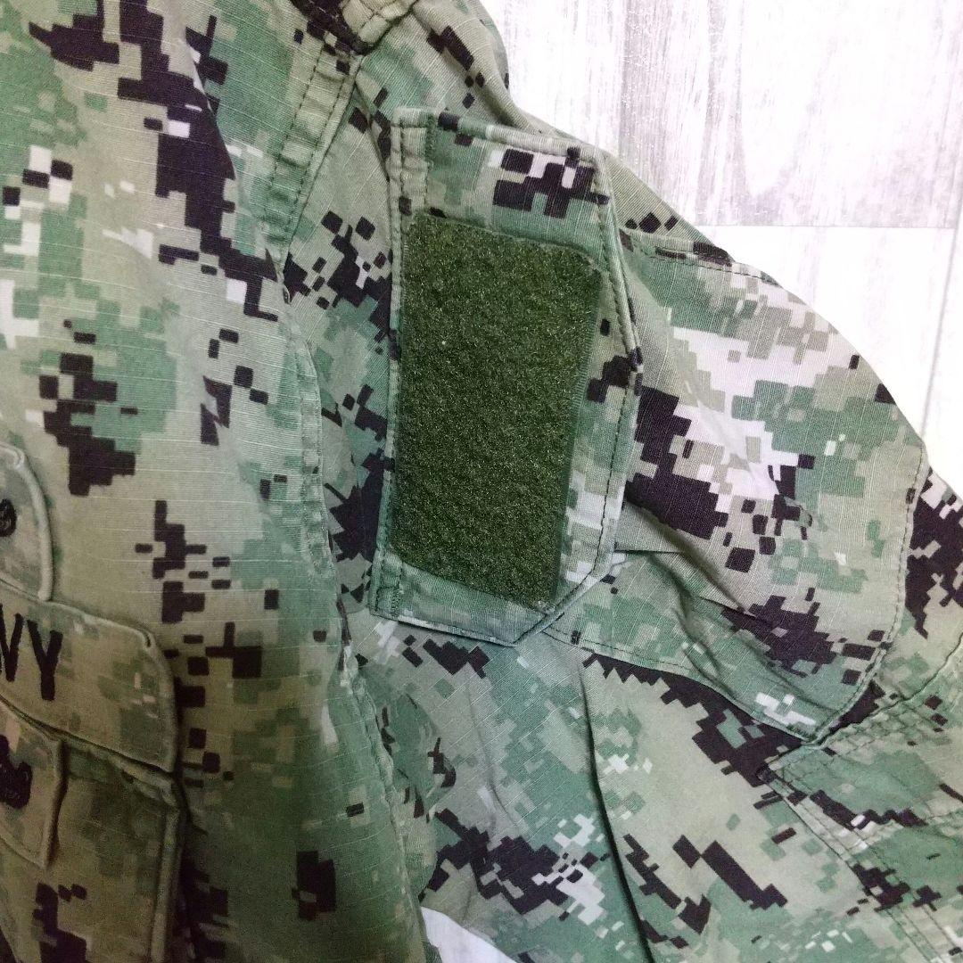 アメリカ軍放出品 NWU MARPAT ワッペン付U.S.NAVY M