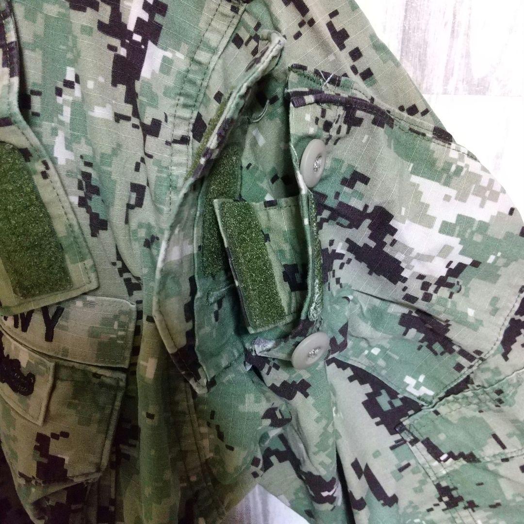 アメリカ軍放出品 NWU MARPAT ワッペン付U.S.NAVY M