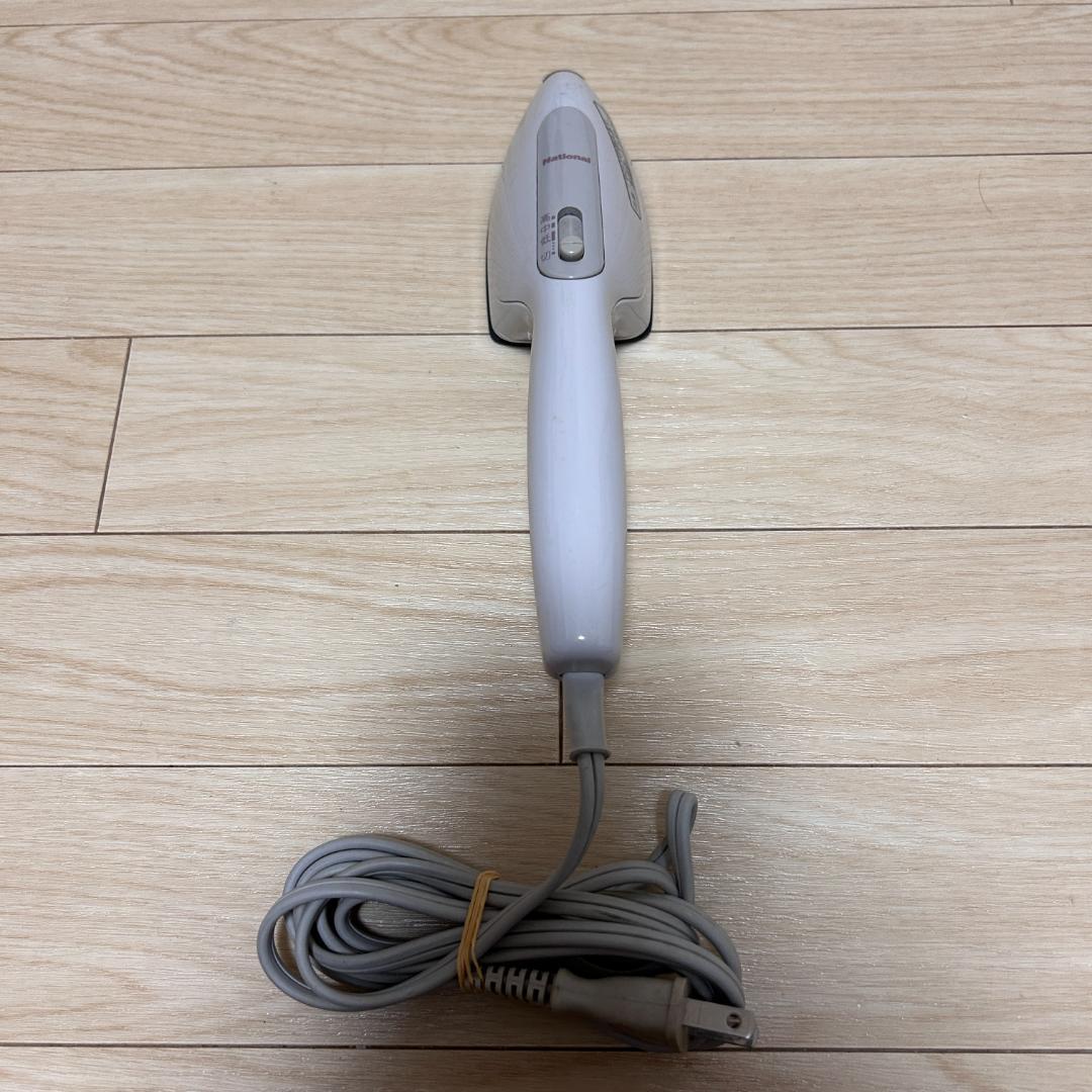 美品 ナショナル 自動裁縫こて グレー NI-207F