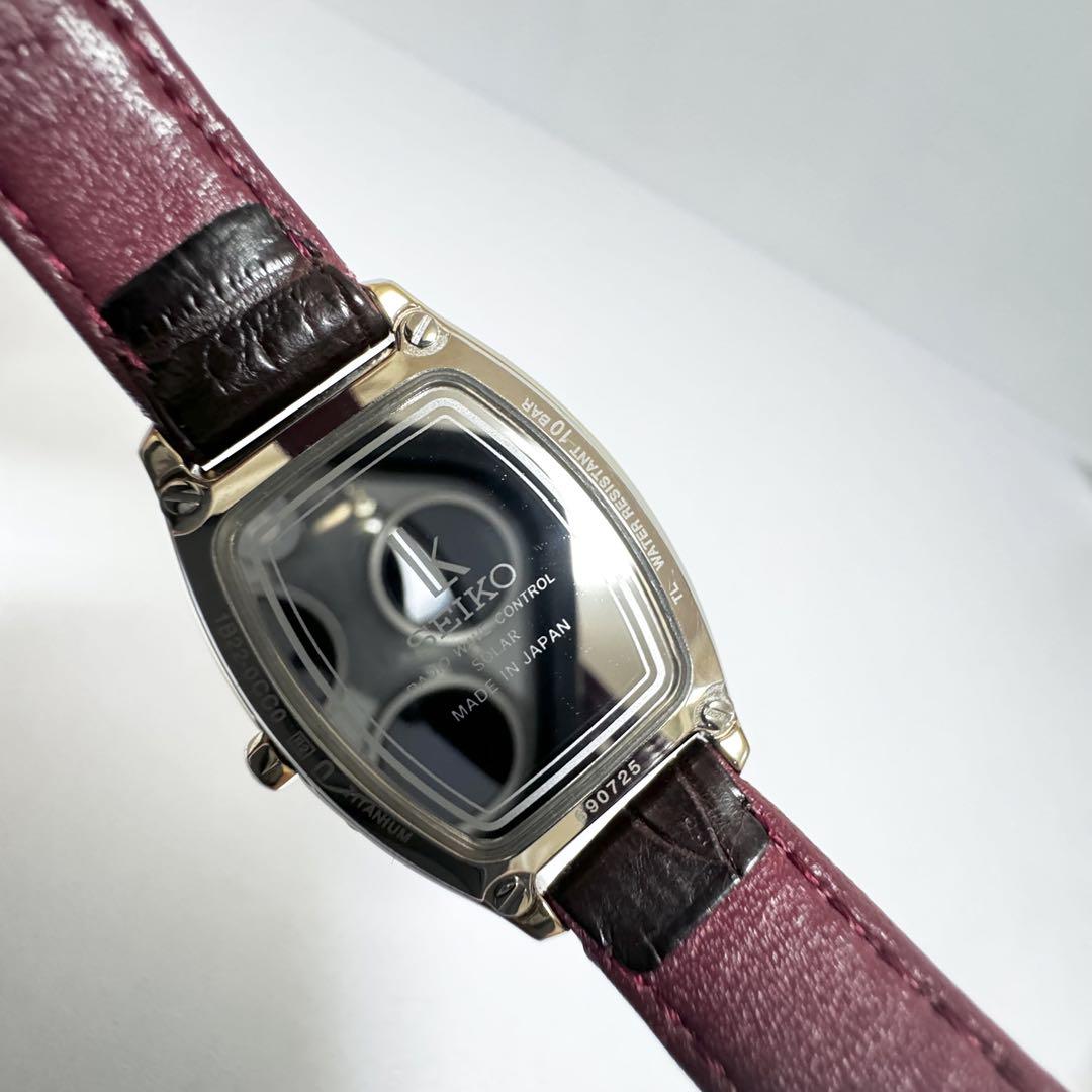 SEIKO セイコー LUKIA ルキア SSQW034 ソーラー電波 チタン