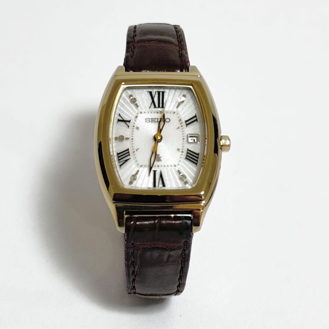 SEIKO セイコー LUKIA ルキア SSQW034 ソーラー電波 チタン
