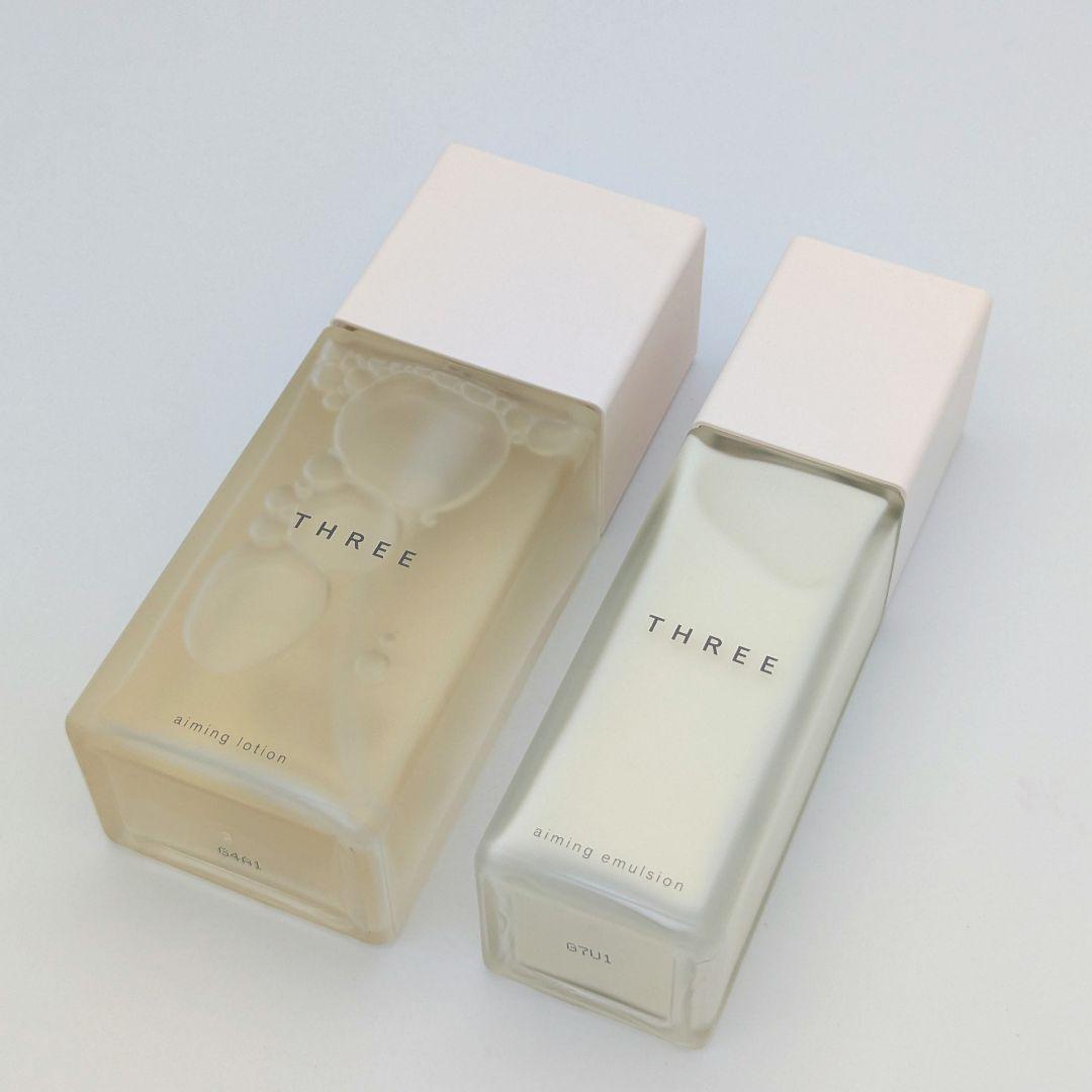 新品★未使用　THREE　スリー　エミングローション　エミングエマルジョン