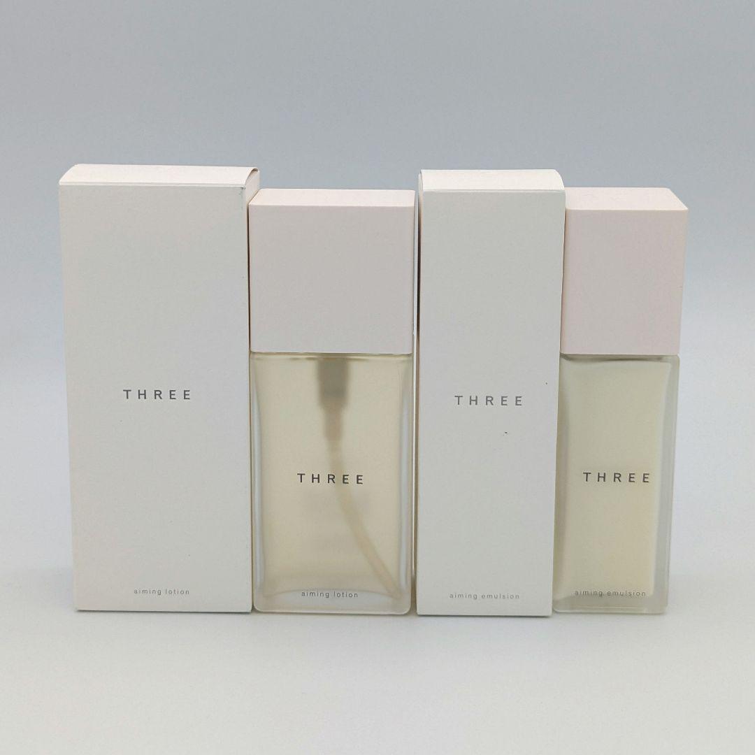 新品★未使用　THREE　スリー　エミングローション　エミングエマルジョン