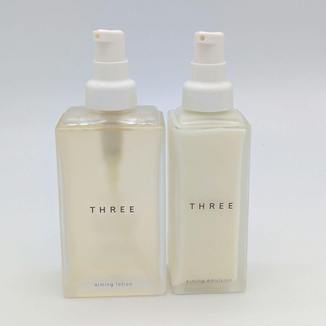 新品★未使用　THREE　スリー　エミングローション　エミングエマルジョン