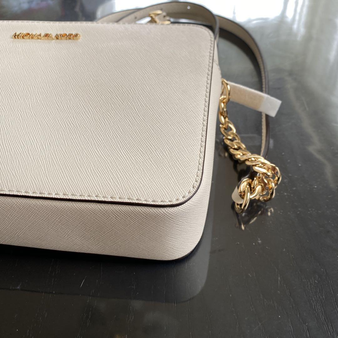 MICHAEL KORS ホワイトショルダーバッグ