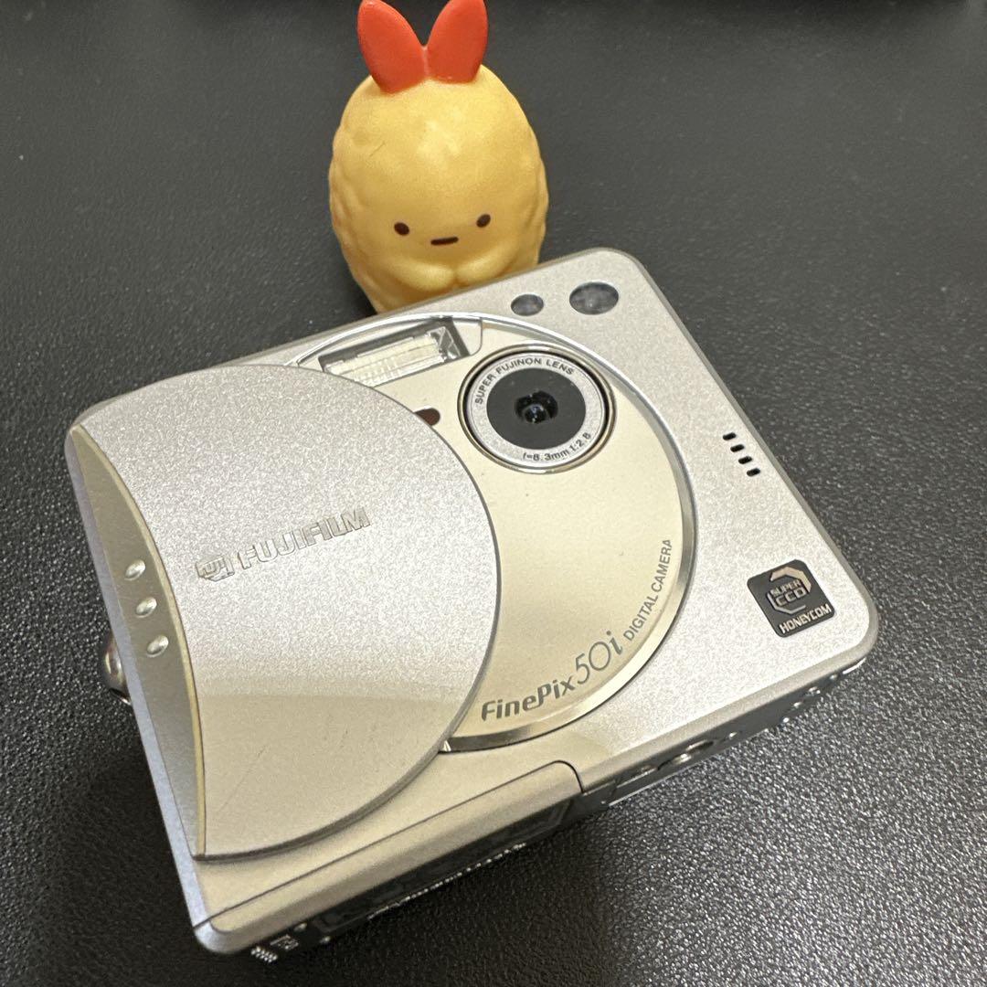 美品 平成レトロFujifilm FinePix 50i 動作品 付属品付き - メルカリ