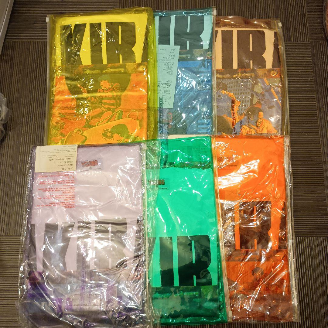 AKIRA アキラ 大友克洋 講談社 Tシャツ 表紙6巻セット 全てサイズL