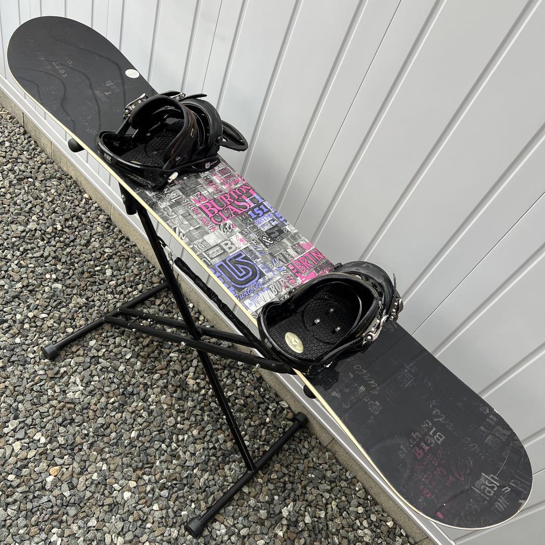 5回使用 BURTON CLASH 151cm＋バートンCO2 サイズＬ