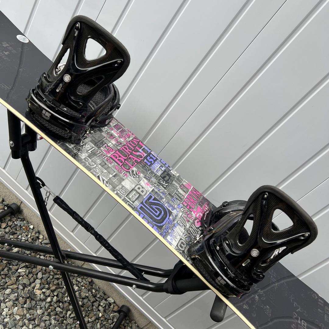 5回使用 BURTON CLASH 151cm＋バートンCO2 サイズＬ