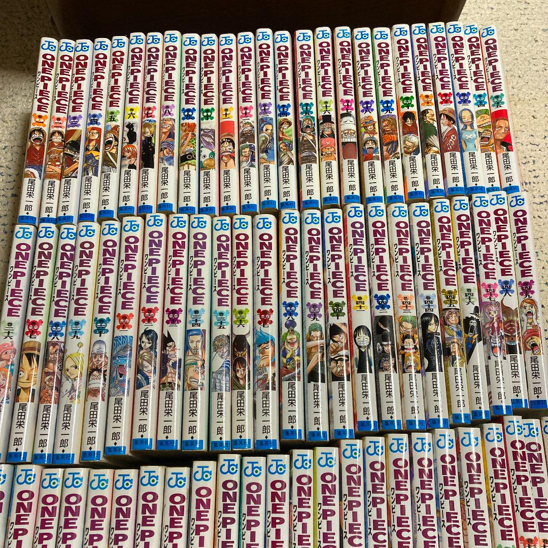 週間ランキング１位獲得 One Piece 1 95巻セット Www Cpc Pa Gov Br