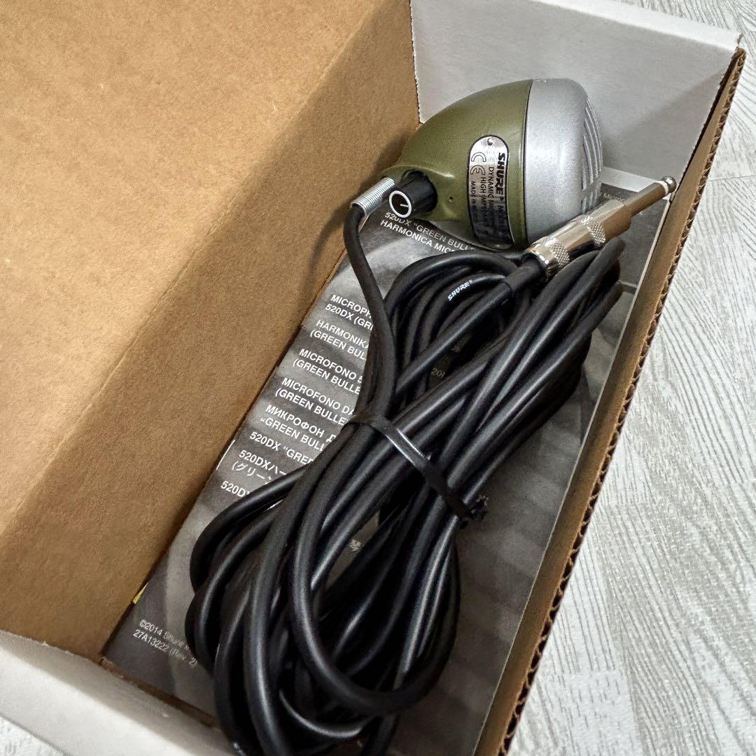 【美品】SHURE MODEL 520DX Green Bullet マイク